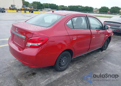 2020 Mitsubishi Mirage G4 Es z USA, uszkodzony, nr VIN ML32F3FJ1LHF06599